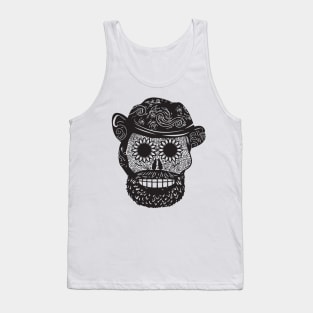 Vincent Van Gogh Dia De los Muertos Tank Top